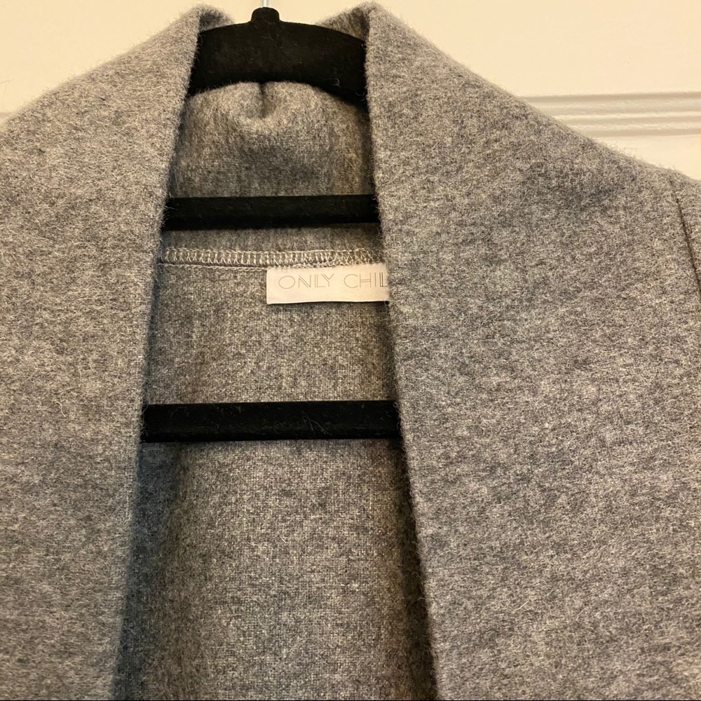Only Child Cardiff Jacket In Mid Weight Wool View 3